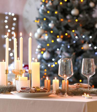 5 idées de tables de Noël